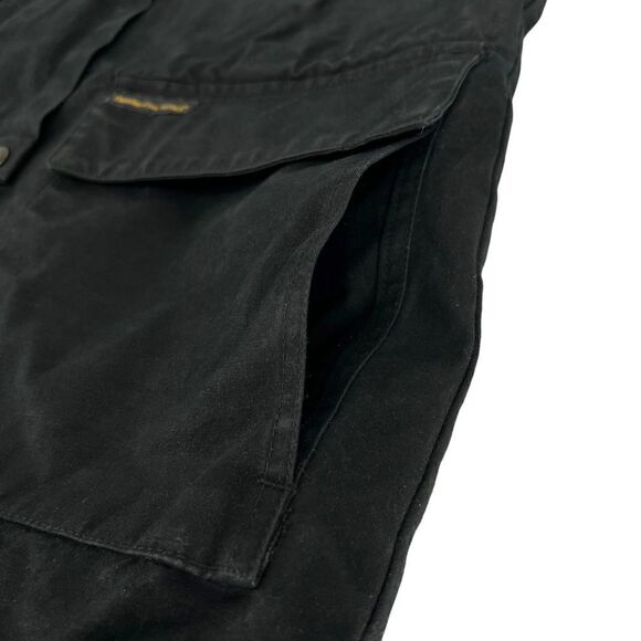 Outback Trading Men's Bush Trader Waterproof Western Oilskin Jacket Black Small - Picture 6 of 12